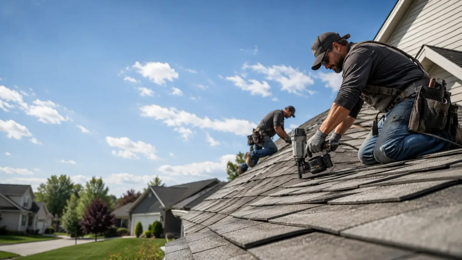Storm Damage Roof Repair in Springerton, IL near me